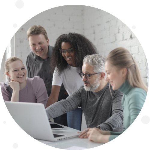 Equipe de atendimento ou dashboard do sistema